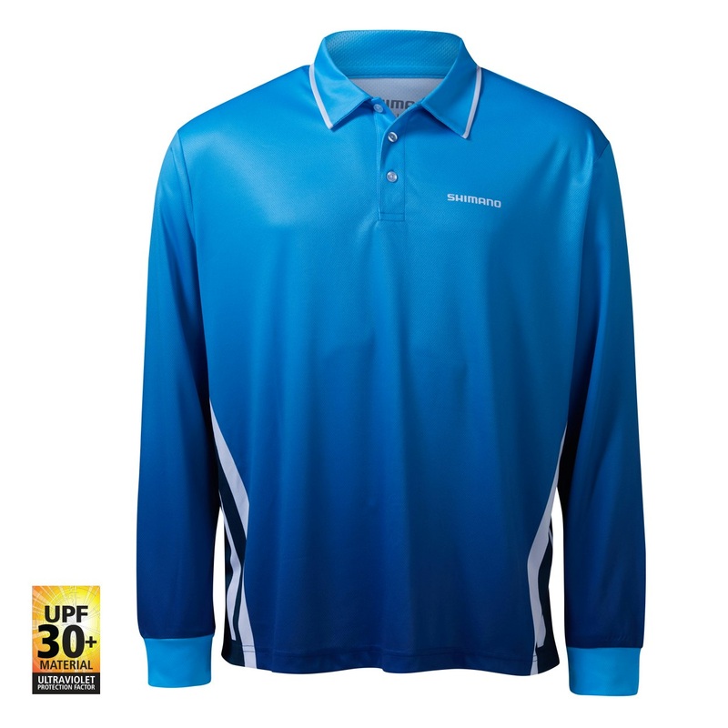 Shimano Men’s Corporate Cyan Sublimated Shirt