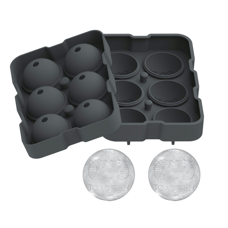 Toadfish Silicone 6-Pack Ice Ball Freezer Tray