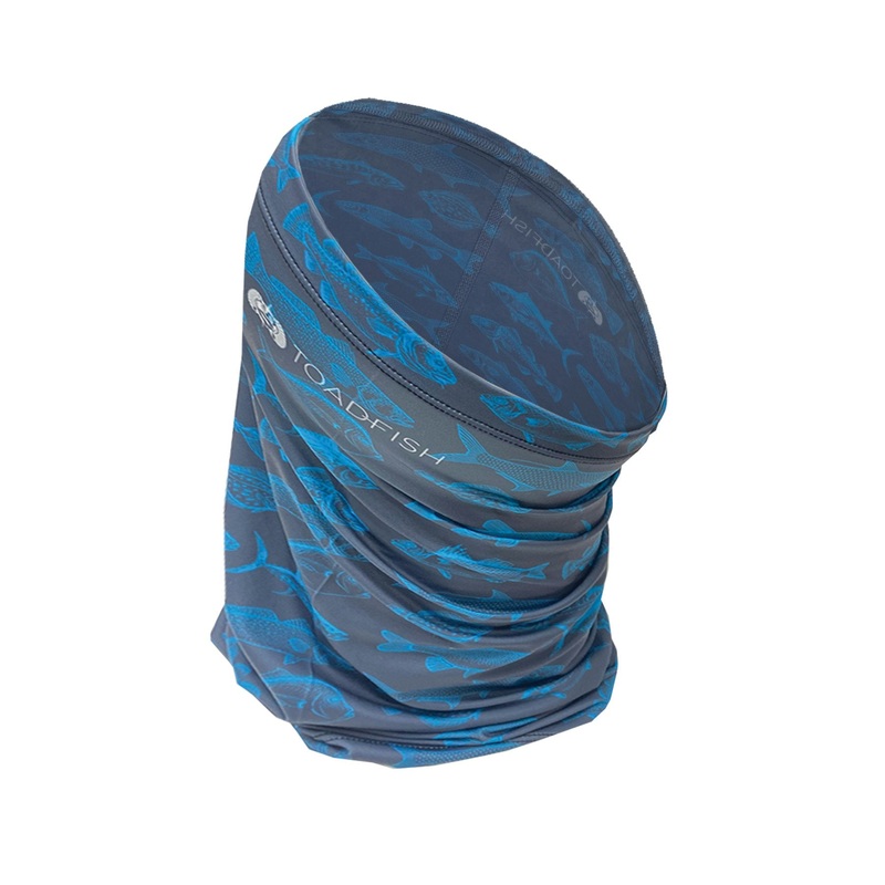 Toadfish UV Neckgaiter|Grey|Seafoam|White|O/S