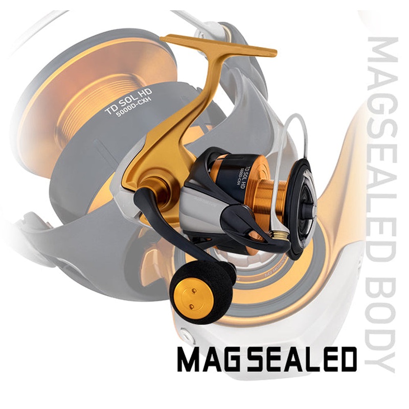 Daiwa 23 TD Sol HD Spin Reel|2500D-H|3000D-XH|4000D-CXH|5000D-CXH