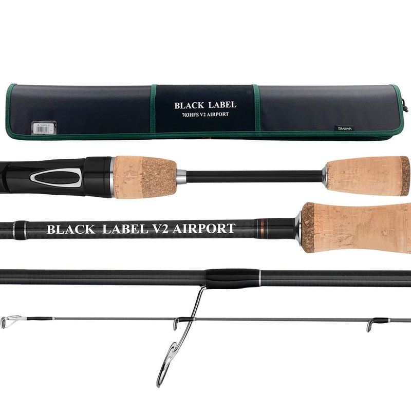 Daiwa Black Label V2 Airport Rods