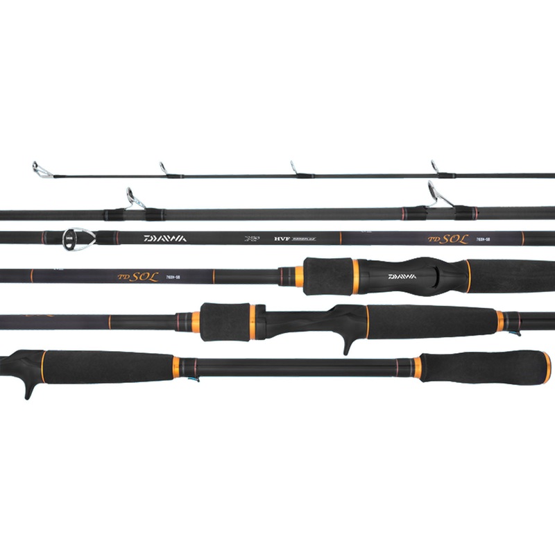 Daiwa TD Sol Rods|701LXS|701MLXS|701HFS|762MHFS|641MLFB|6101MXB|76H-SB|76XH-SB|762ULFS