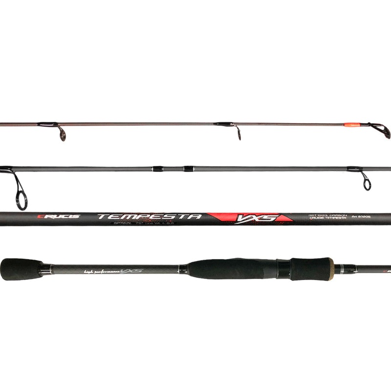 Crucis Tempesta VXS Spin Rods|SP662UL|SP782UL|SP782L|SP702M|SP802M|EGI 762M|SP662H|SURF 1202L|SURF 1303H|SNAPPER 752M|SNAPPER 752H|SP9102MH|TRAVEL SP724L