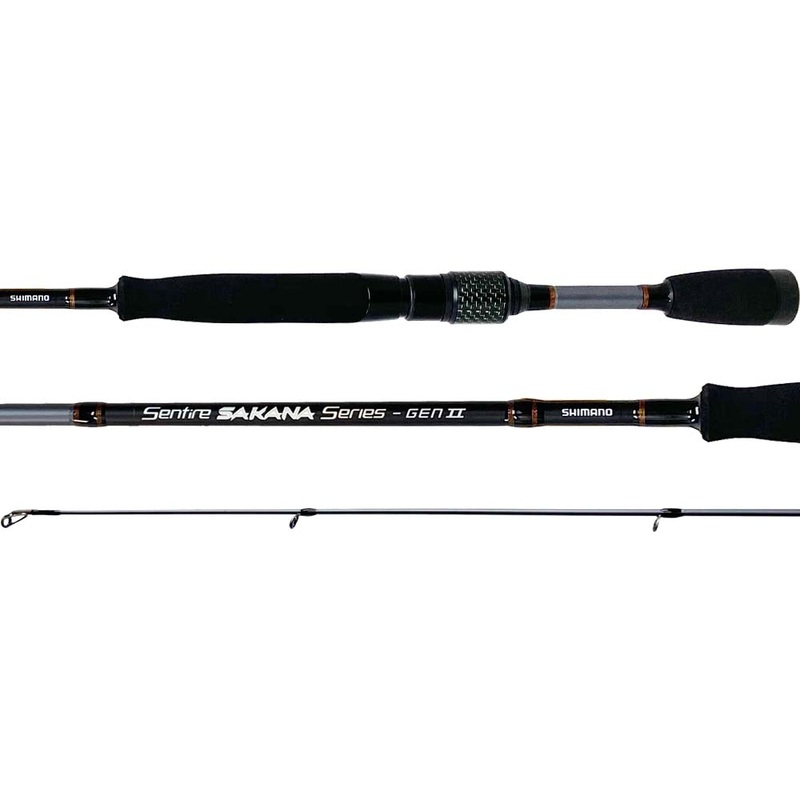 Shimano Sentire Sakana Gen II 2pce Spin Rods