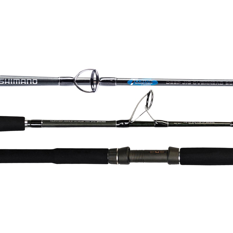 Shimano TCurve Deep Jig Rods|200 SPIN|300 SPIN|400 SPIN|200 OH|400 OH