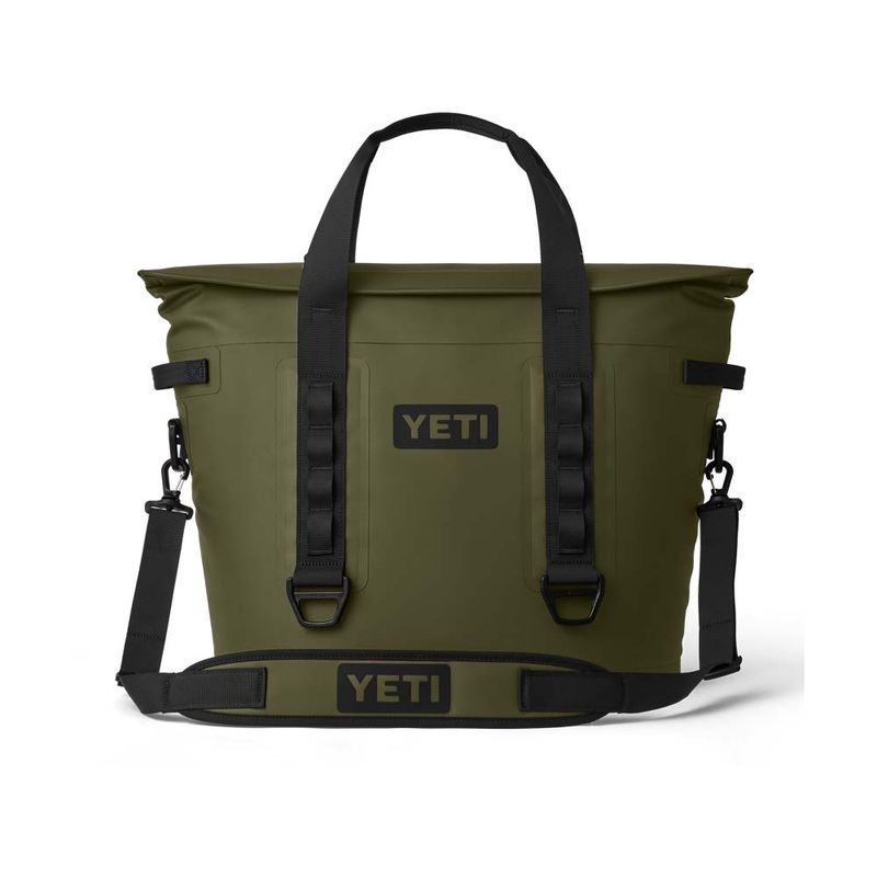 Yeti Hopper M30 Soft Cooler|OLIVE/BLACK
