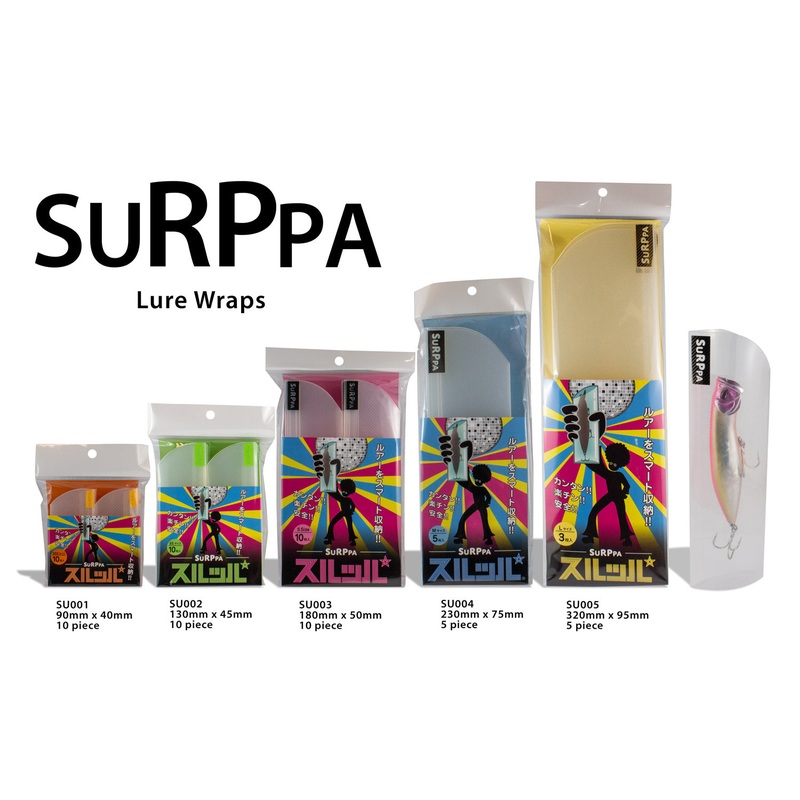 SuRPpa Lure Wraps|SuRPpa|SU001|SU002|SU003|SU004|SU005|SU010|SU011|SU012