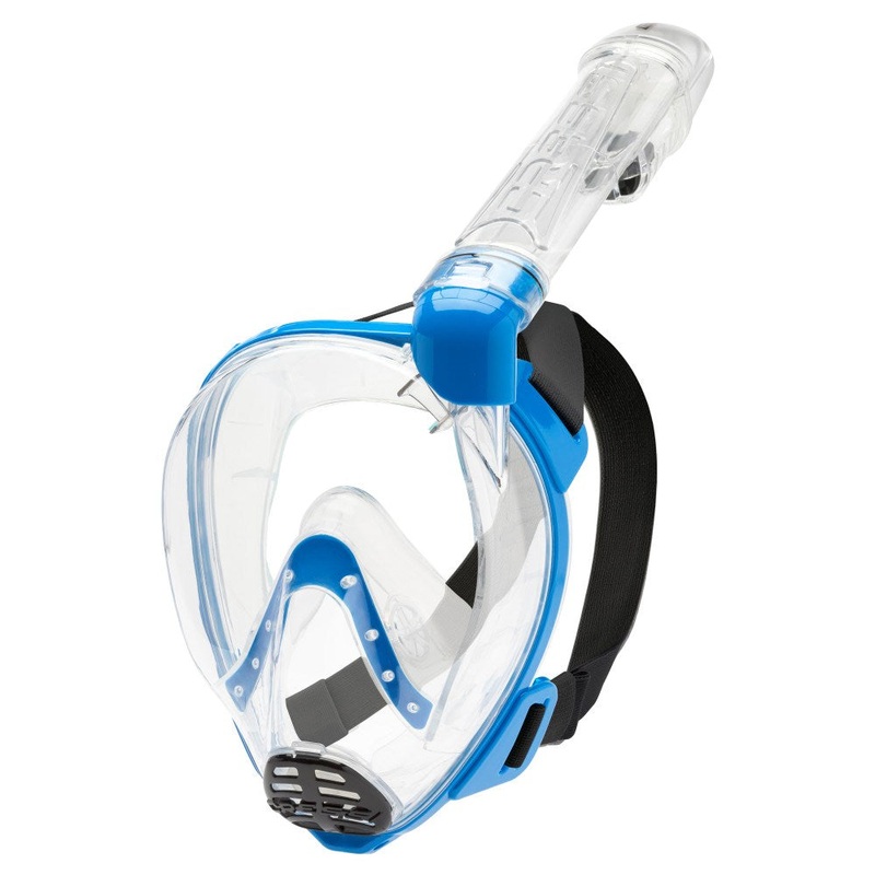 Cressi Baron Junior Mask|XS|Clear/Blue|Clear/Pink