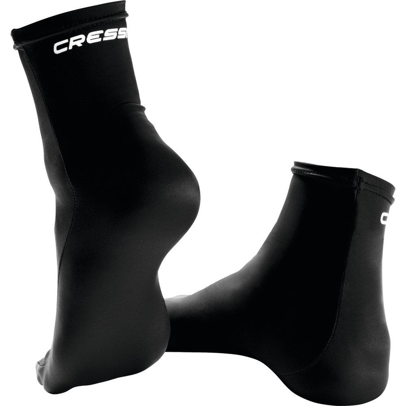 Lycra Fin Socks|S/M|L/XL|Black