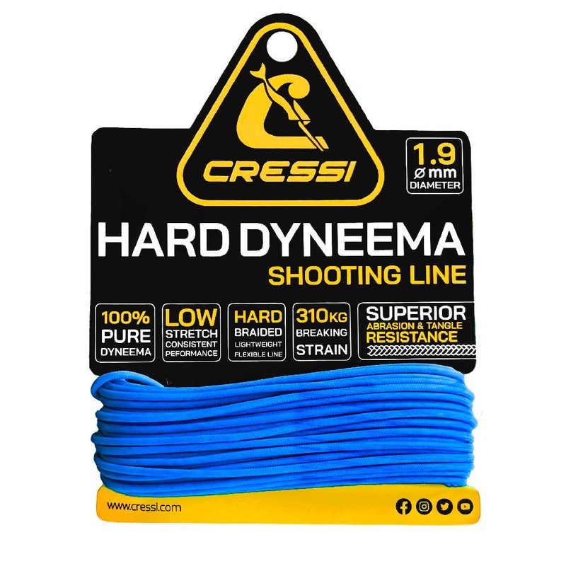 Dyneema Line 1.9mm|10m|50m|300m|Blue|White|Pink|Purple|Black|Red|Orange|Green