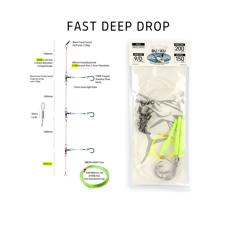 BUKU Fast Deep Drop Rig