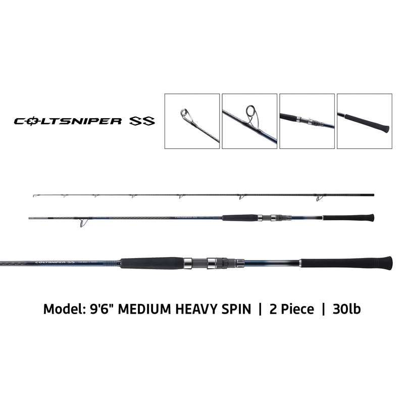 COLTSNIPER SS – JDM|S 9’6″ MEDIUM SPIN|S 9’6″ MEDIUM HEAVY SPIN|S 10’0″ MEDIUM SPIN|S 10’0″ MEDIUM HEAVY SPIN|S 10’0″ HEAVY SPIN|S 10’6″ MEDIUM HEAVY SPIN