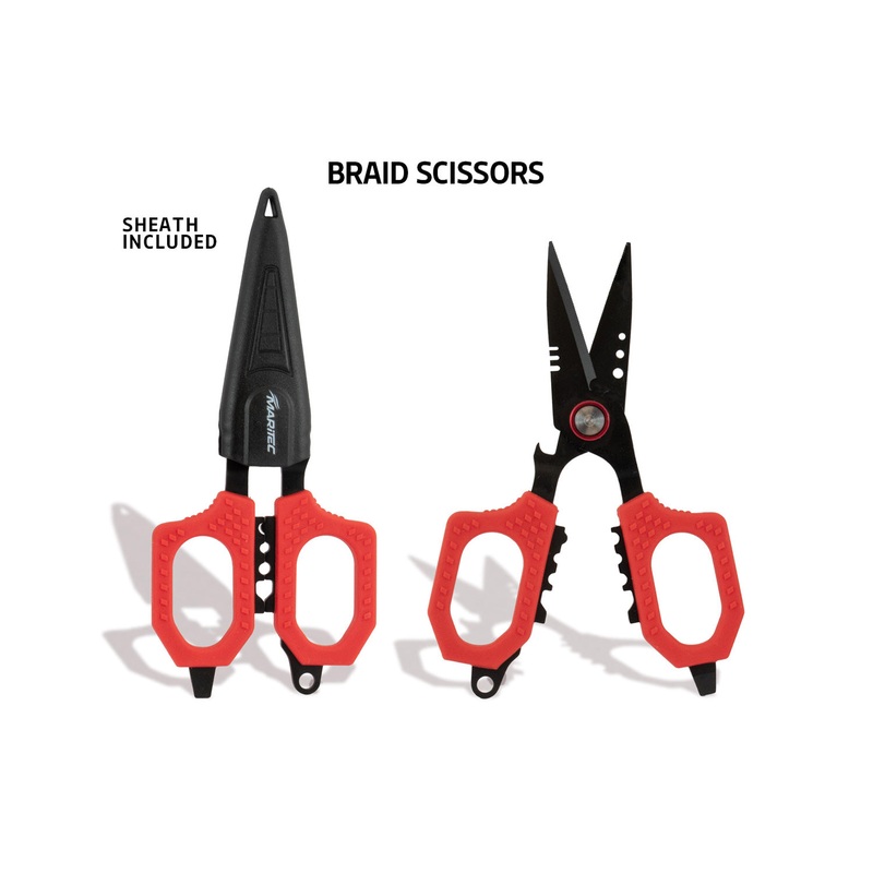 Maritec Braid Scissor with sheath