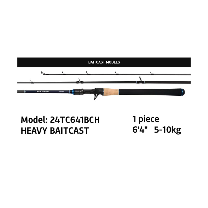 Shimano 24 TCURVE Baitcast Rods