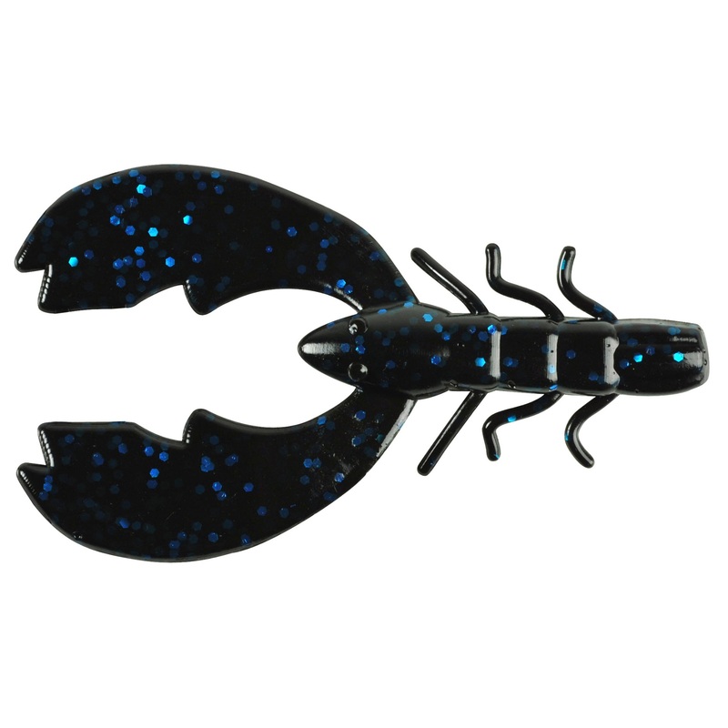 BERKLEY CHIGGER CRAW|Black Blue Fleck|Green Pumpkin|Watermelon Candy|Watermelon|Alabama Craw|Black Red Flake|Blue Craw|GOAT|Grunge|Labatt|Okeechobee Craw|Pumpkin Green Flake|Summer Craw|3″|4″