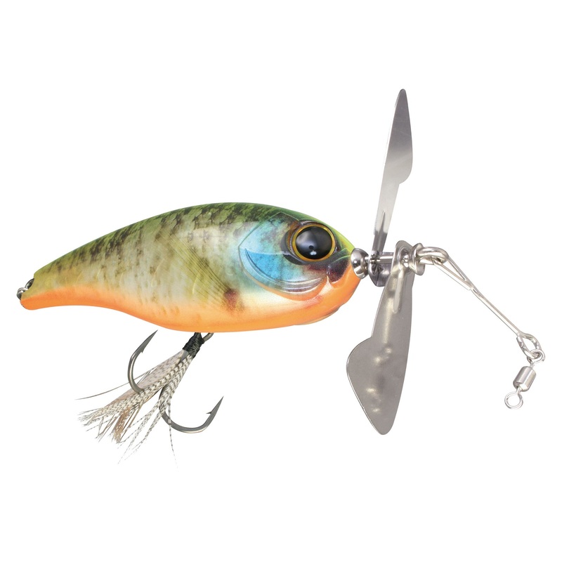 JACKALL CHOP CUT|HL Bluegill|RT Chartreuse Gill|Bone White|Green Frog