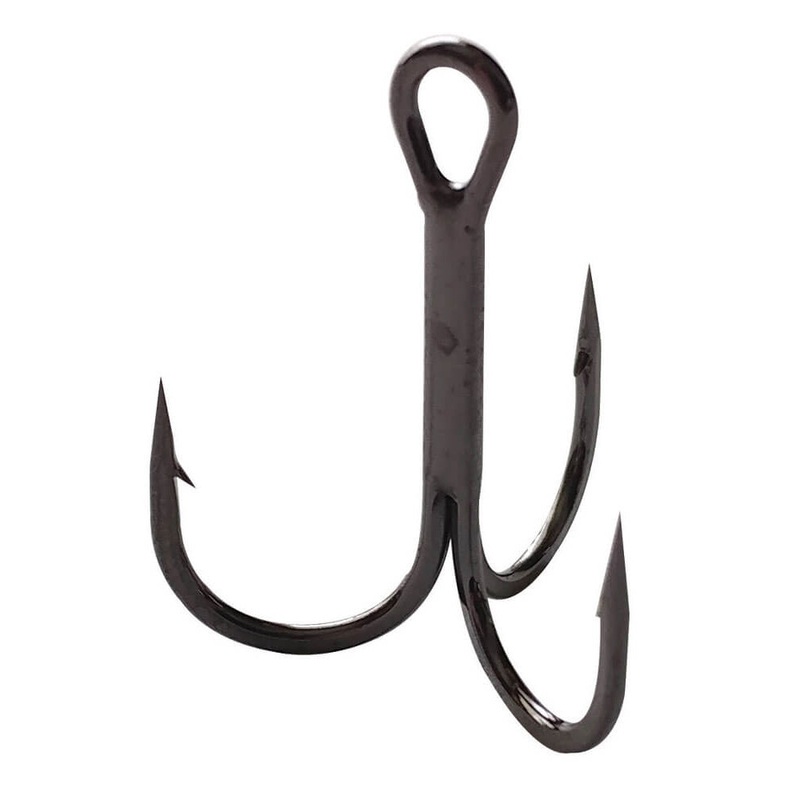 GAMAKATSU ROUND BEND TREBLE|Nickel|Red|Size 8|Size 6|Size 4|Size 2|Size 1|Size 1/0|Size 2/0