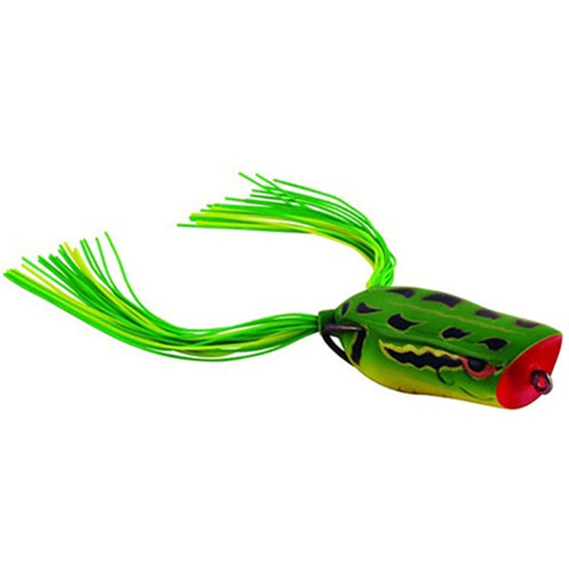 SPRO BRONZEYE POPPIN FROG 60||01 Green Tree||03 Natural Red||04 Rainforest Black||07 Midnight Walker||08 Albino||25 Nasty Shad||54 Lava||52 Glacier||53 Kryptonite|Diamond Back|Tropical White|Yellow Sparkle|Sloppy Joe|Tunnel Rat