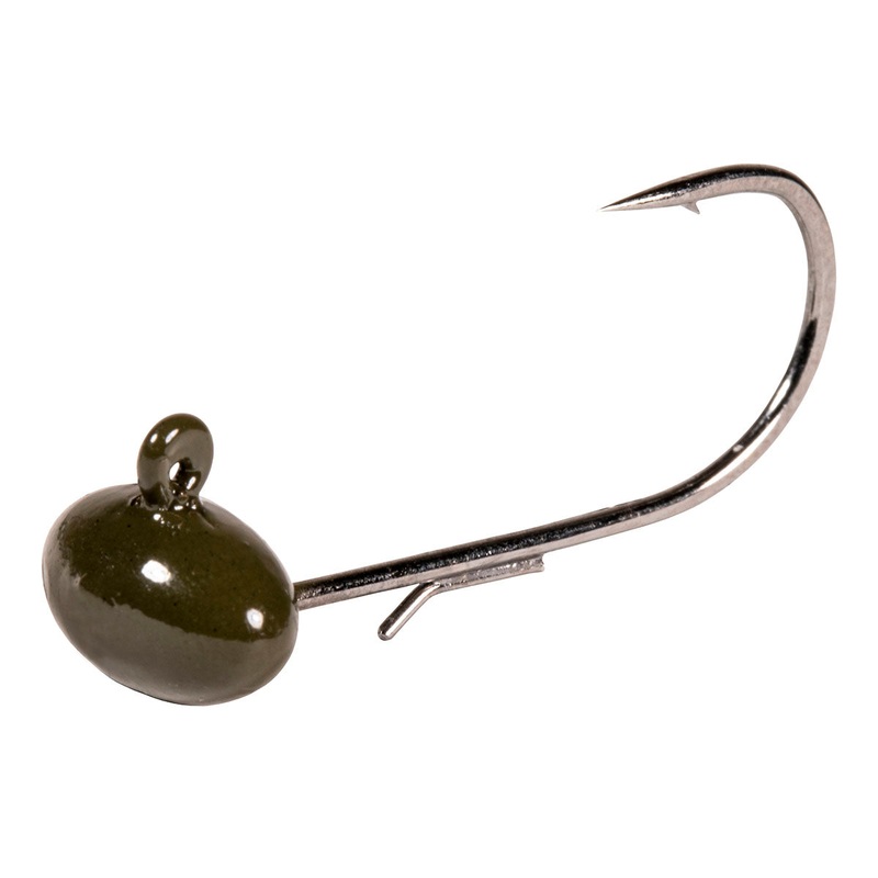 Z-MAN FOOTBALL NEDZ|Green Pumpkin|Black|1/8 OZ|3/16 OZ|1/4 OZ