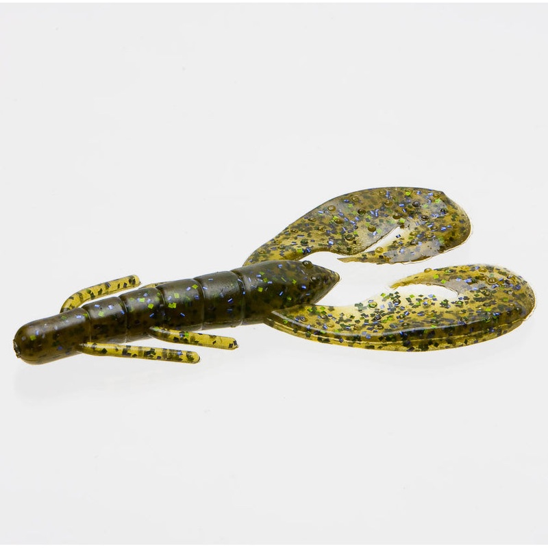 ZOOM SUPER SPEED CRAW|Black Red Glitter|Watermelon Candy|Green Pumpkin Tomato|Black/Blue|Pb & J|Green Pumpkin|Green Pumpkin Purple|Tilapia|Yabby Mudbug|Watermelon Red