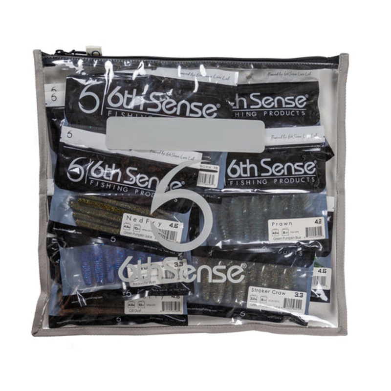 6TH SENSE BAITZIP BAG|Camo|Gray|Blue|Green|Red|Black|11″x9″|13″x11″|16″x14″