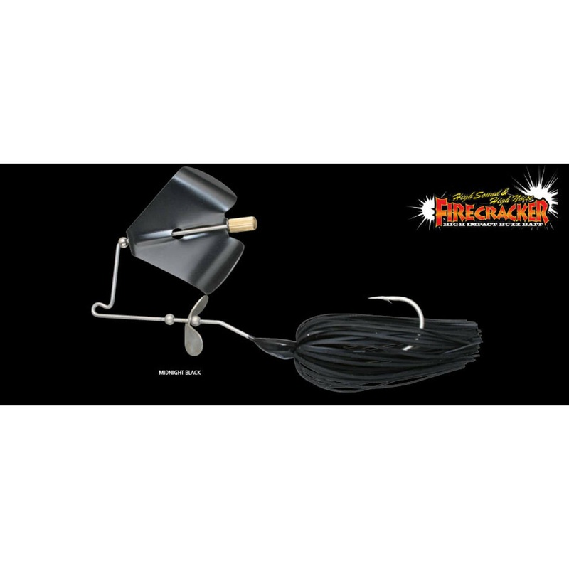 JACKALL FIRECRACKER BUZZ BAIT|Midnight Black|Chart Back Pearl|Killer White|1/2oz|3/8oz