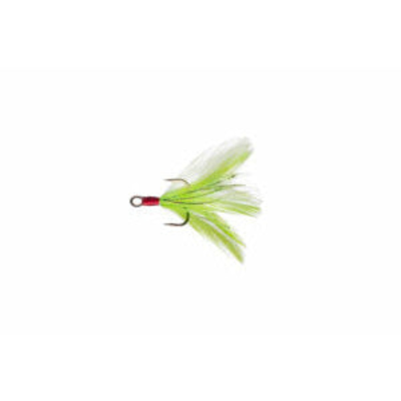 LOBINA LURES FEATHER TRAILERS|Black Feather 2pk|Chartreuse Feather 2pk|White Feather 2pk|Rico 6|Rio Rico 4