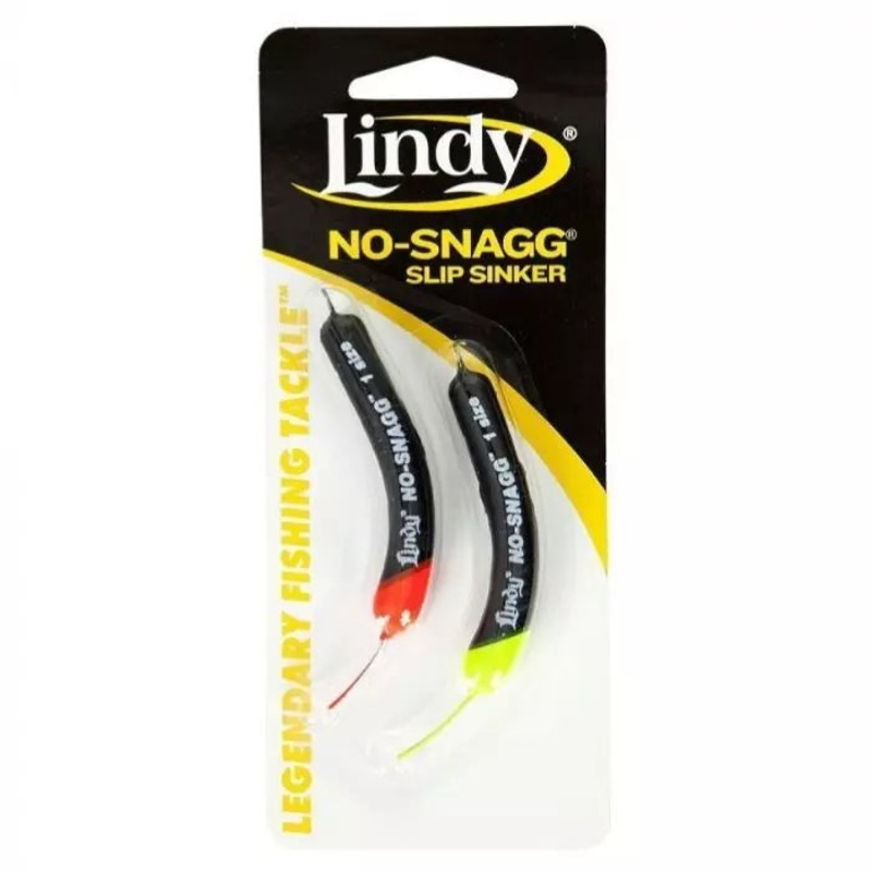 LINDY NO-SNAGG SLIP SINKER|1/4 OZ|3/8 OZ|1/2 OZ|3/4 OZ|1 OZ