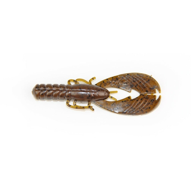 X ZONE LURES MUSCLE BACK CRAW|Black Red Flake|Peanut Butter and Jelly|Black Blue Laminate|Summer Craw|Okeechobee Craw|Bama Craw|Green Pumpkin Black Flake|Watermelon Red Flake|Black Blue Flake|Perch|309|Green Pumpkin Purple Green|Border Craw|Houdini|Red Bu