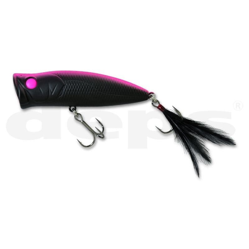 DEPS PULSECOD TOPWATER POPPER|Pink Scale|Purple Weinie|Pearl White Shiner|Black Gold|Matte Chart|Blue Gill|Chart Oikawa|Visible Black|Real Bluegill|Black Orange Dot|Blue Moon Galaxy|Clear Wakasagi|Real Largemouth|Murray Cod|Pond Frog|Red Scale|Matte Pink|