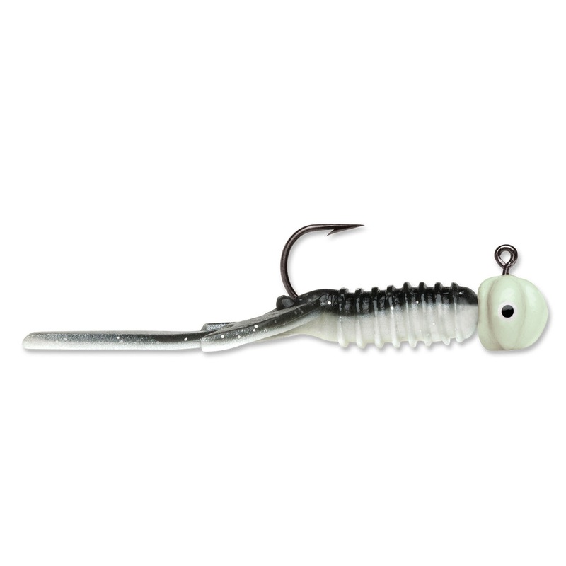 VMC NYMPH JIG|Glow Shiner|Orange Chartreuse Glow|Black Chartreuse Glow|Pink Chartreuse Glow|1/16oz (|4 Hook)|1/32oz (|6 Hook)