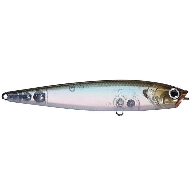 LUCKY CRAFT GUNFISH 95|Ghost Minnow|Chartreuse Shad|Chrome|Bone Shad|MS MJ Herring|Chartreuse Shad / 3 Hook|Aurora Black / 3 Hook|Ghost Minnow / 3 Hook