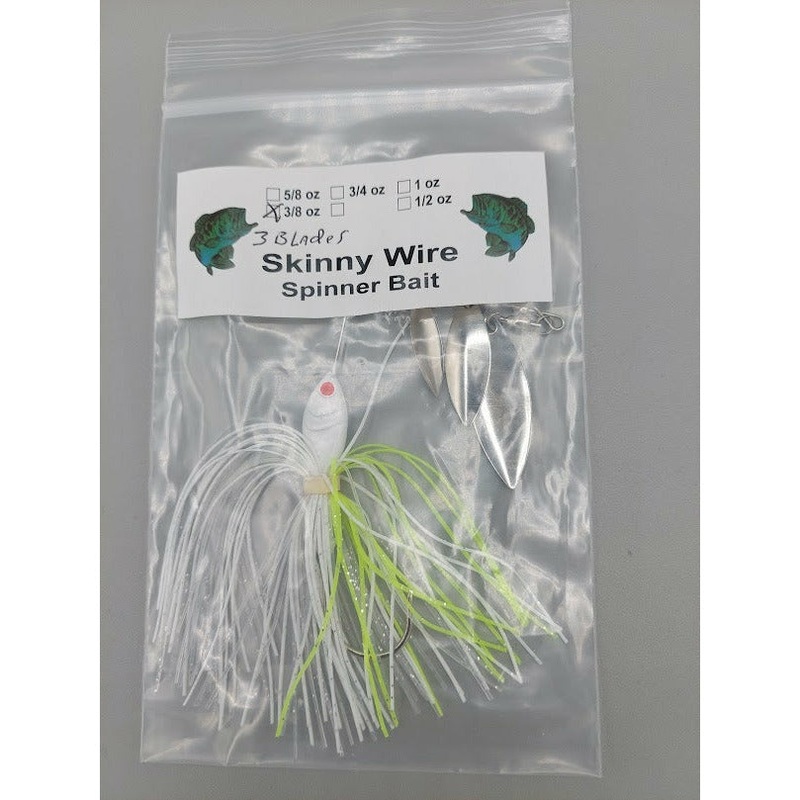 SKINNY WIRE SPINNER BAIT – 3 BLADE