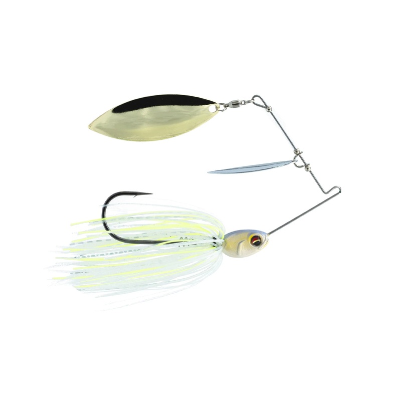 6TH SENSE DIVINE SPINNERBAIT|Shad Pro|Shad Ice|Chartreuse Flash|Blue-Treuse Flash|Lavender Shad|Bone-Treuse Pearl|1/4 oz|3/8 oz|1/2 oz|3/4 oz|1 oz