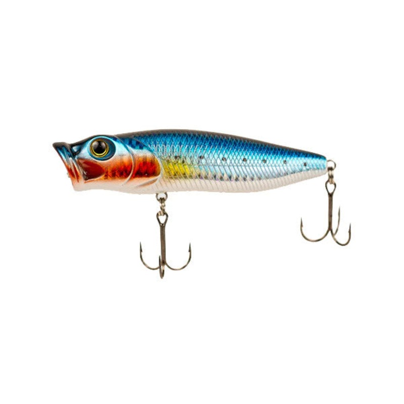 PERSUADER POPPING WALKERS|Bleeding Gill|Grey Shad|Bluegill|Laser Blue