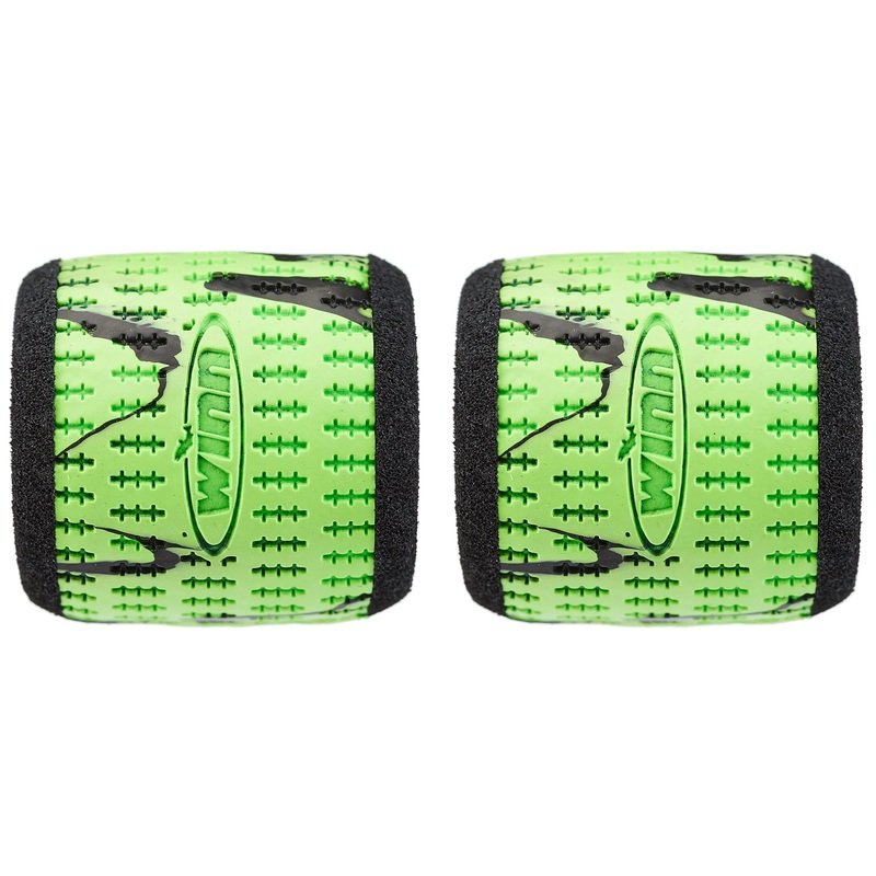 WINN STRAIGHT GRIP SLEEVES|Chartreuse/Black|Charcoal/Black|Red/Black