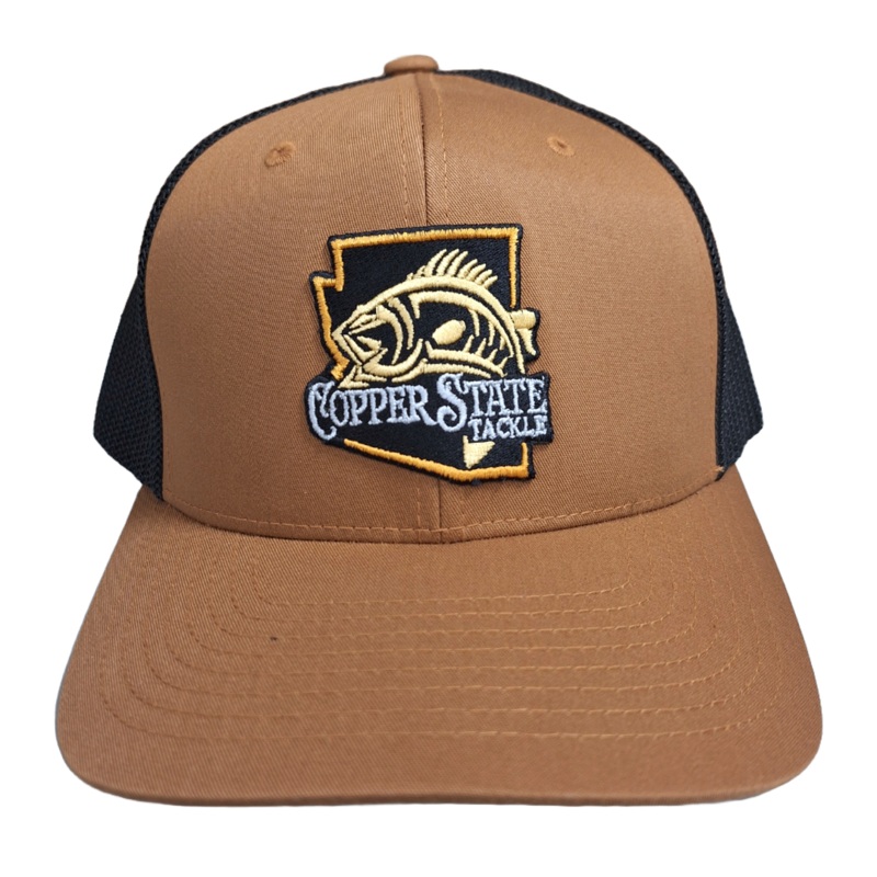 COPPERSTATE TACKLE HATS 2025|Copper/Logo Flexfit|Tan/Gold with Rope Snapback|White/Neon with Rope Snapback|Silver/Silver with Rope Snapback|White/Silver with Rope Snapback|Camo/White Flexfit|White/Make Fishing Great Again with Rope Snapback|White/Logo wit