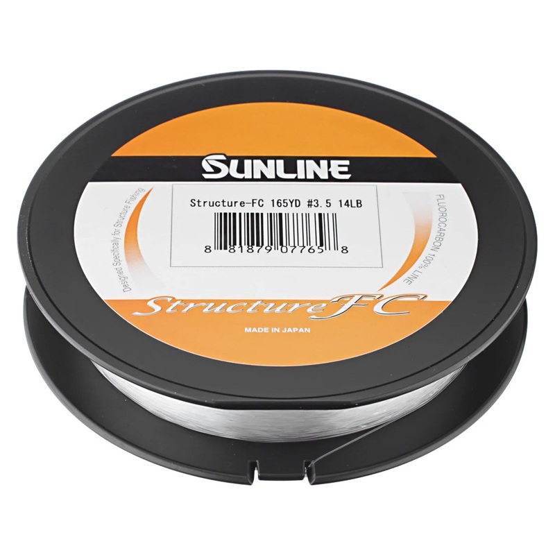 SUNLINE STRUCTURE FC FLOUROCARBON CLEAR – 165 yd
