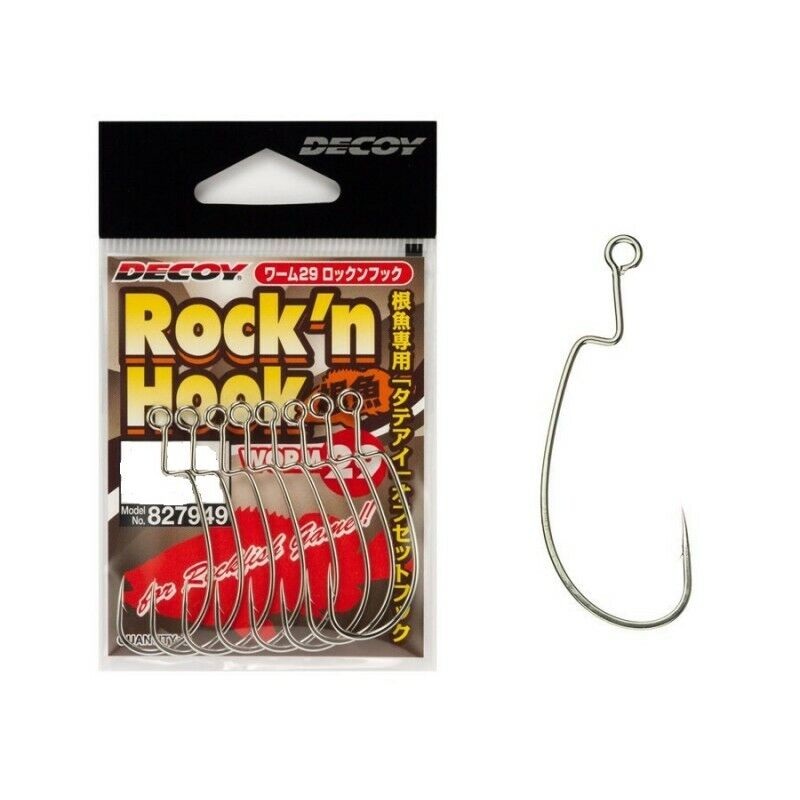 DECOY WORM29 ROCK’N HOOK||1/0||2/0||3/0