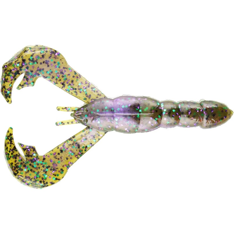 STRIKE KING RAGE CRAW|Hard Candy|Big Tex|Watermelon Meat|Dirty Craw|Bama Craw|Green Pumpkin|Black Blue Flake|Summer Craw|Watermelon Red Flk|Pearl|Okeechobee Craw|PB & J|Teq Sunrise Org Flk|Black Neon|Amber Green & Black|Moon Juice|Chartreuse Pepper|Califo