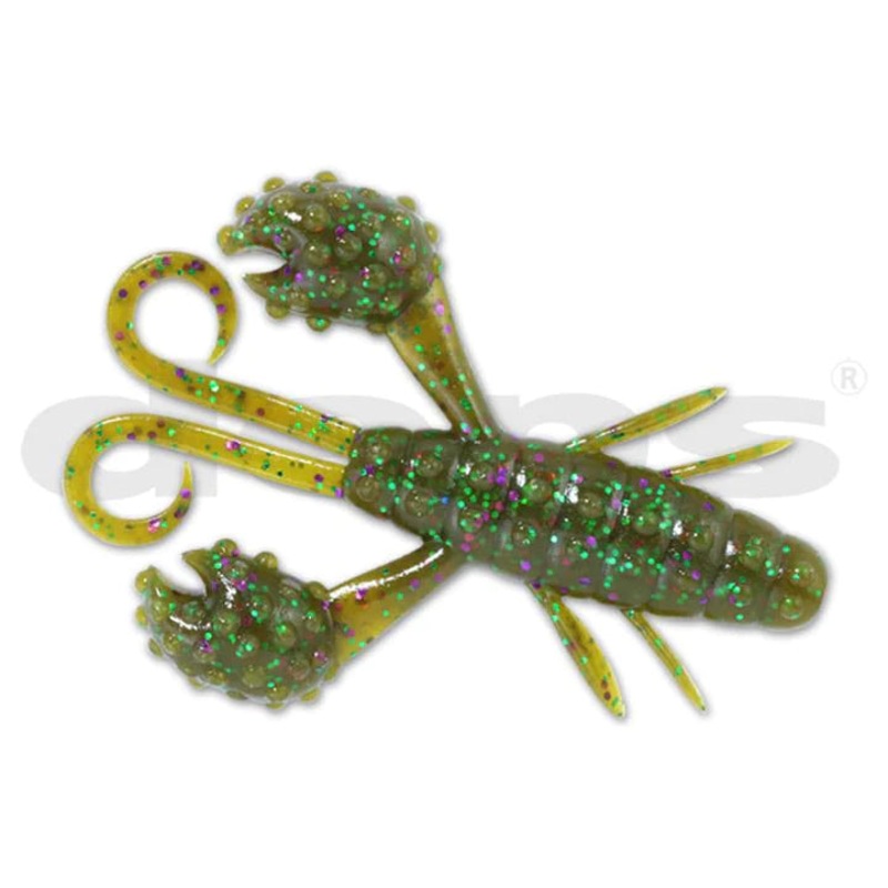 DEPS BEKON CRAW 3.5||12 Green Pumpkin||28 Scuppernong||45 Sakura Baby||71 Green Pumpkin/Blue Flk||88 Black/Red Flk||115 Green Pumpkin/Purple & Green Flk||07 Black/Blue Flake||29 Junebug||80 Sapphire Blue/Blu & Grn Flk