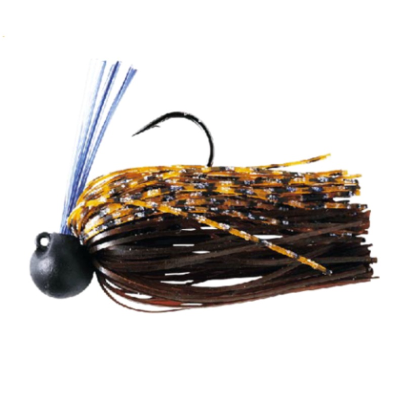 HAYABUSA SHOOTING BALL JIG||5 – Pumpkin Pepper||6 – Watermelon Candy||9 – Grass Craw||10 – Peanut Butter Bug|3/8 oz|1/2 oz|5/8 oz|3/4 oz