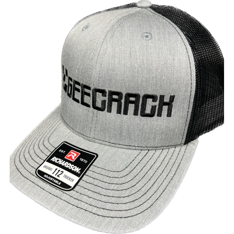 GEECRACK HAT|Gray/Black|Green/Orange