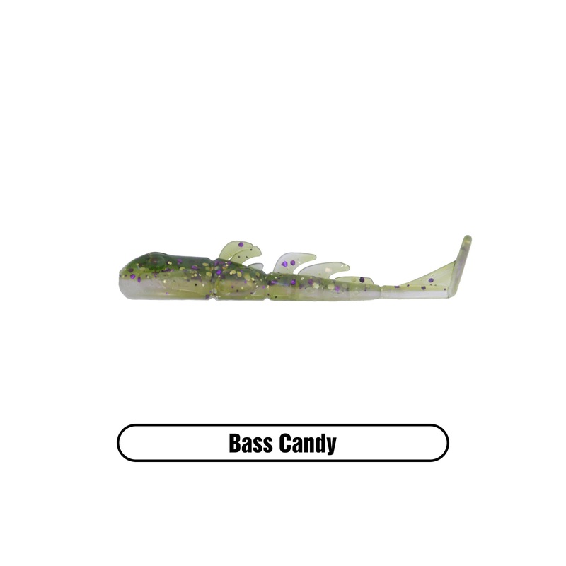 X ZONE STEALTH INVADER 3|309|Bass Candy|Big G Goby|Big Limit|Black|Green Pumpkin Blue Flake|Pearl Silver Flake|Perch|Natural Goby|Psychedelic Mandarin|Tennessee Shad|Touchdown