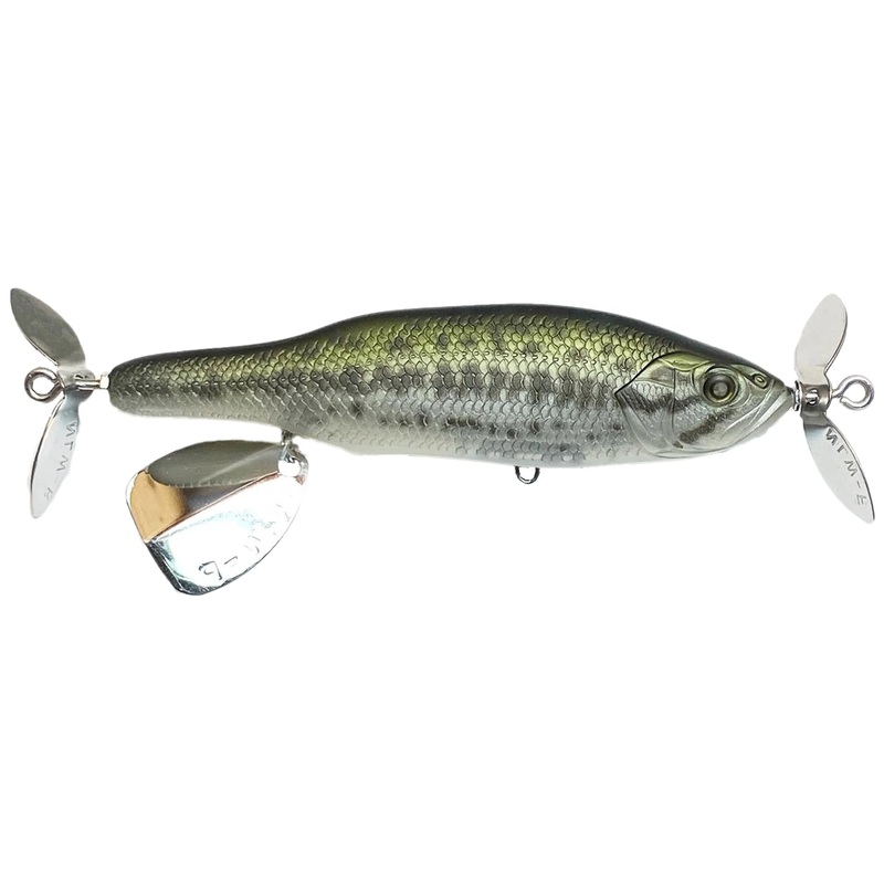 NISHINE ABINO 110F PROPBAIT|Juvenile Largemouth|Juvenile Bluegill|Yellow Perch|Ghost Shad|Pearl Flash