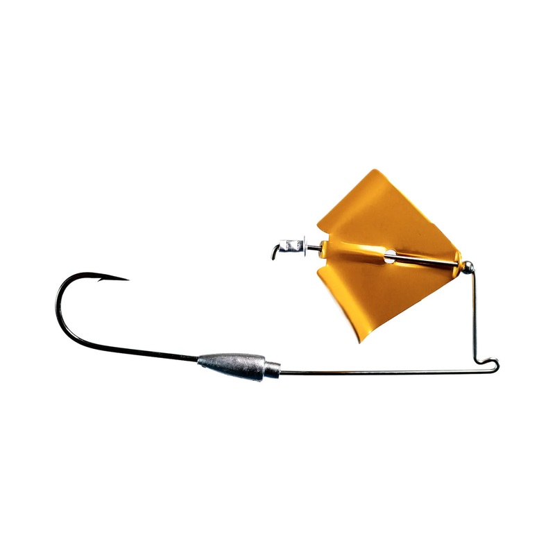 BIZZ BAITS SINGLE FRAME BUZZ|Silver|Black|Gold