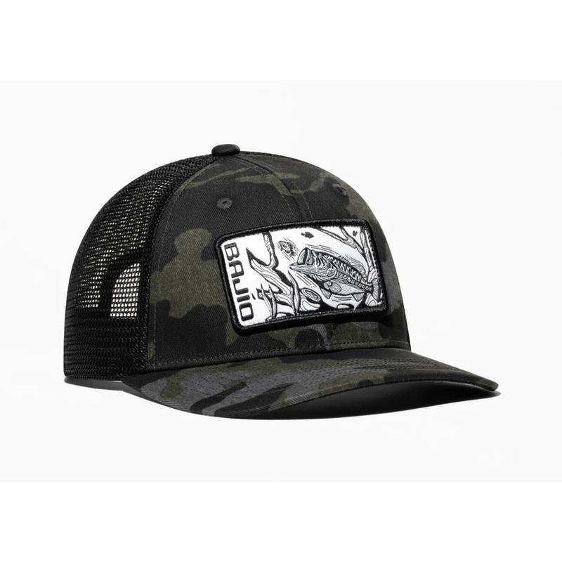 BAJIO LARGEMOUTH PATCH TRUCKER HAT