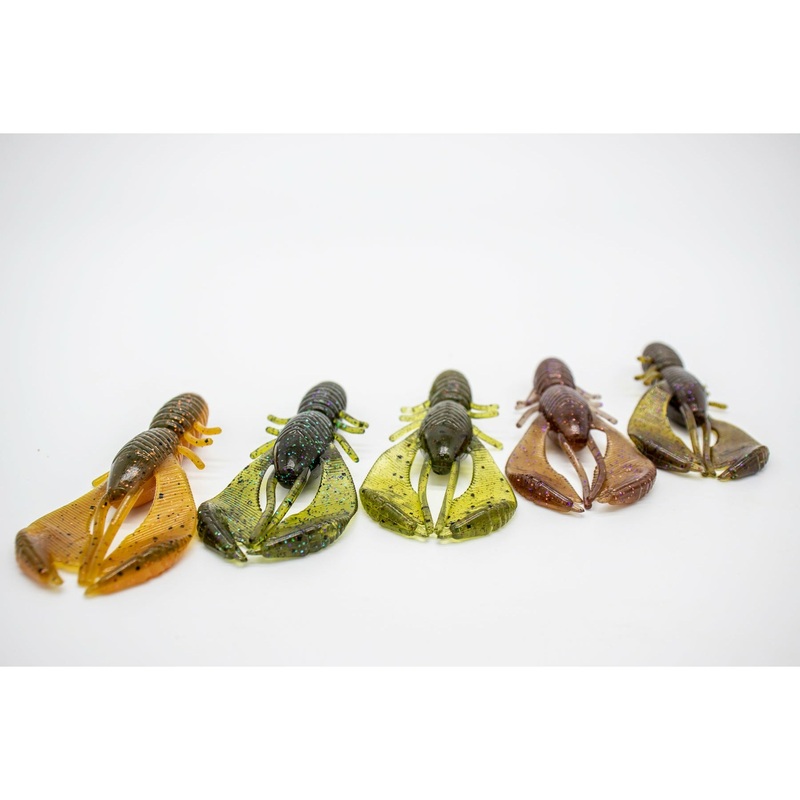 5150 CRAW|Brickyard|Green Crusher Craw|Green Pumpkin Candy|Oktoberfest|Texas Tornado|Gary’s Favorite|Pearl White|Carolina Green|Zombie Green|Green Pumpkin Blk Flake
