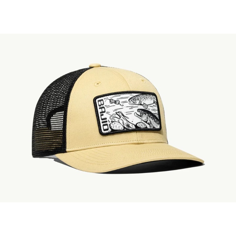 BAJIO TROUT PATCH TRUCKER HAT