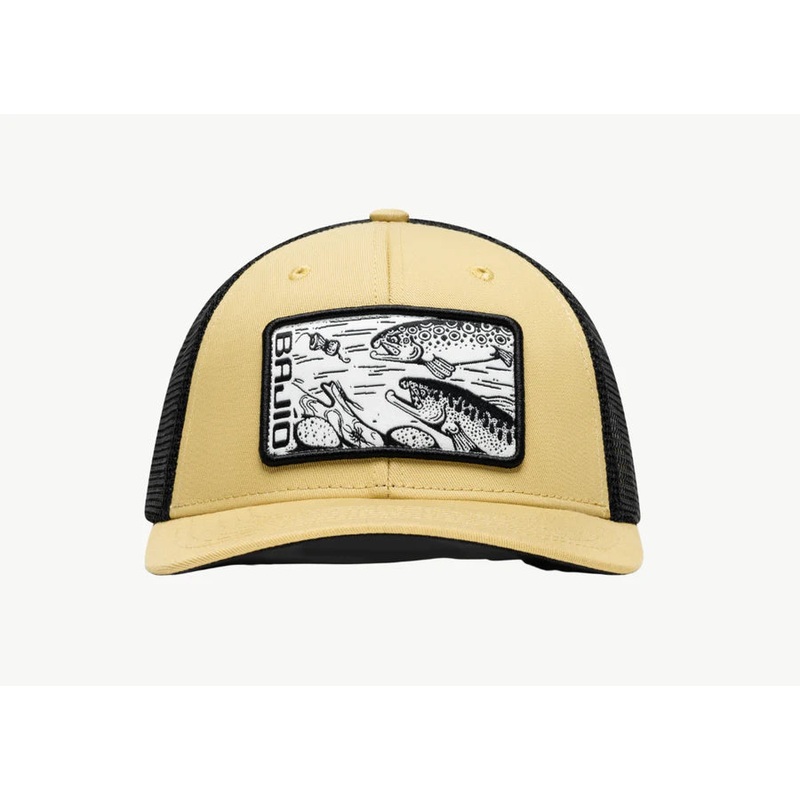 BAJIO TROUT PATCH TRUCKER HAT
